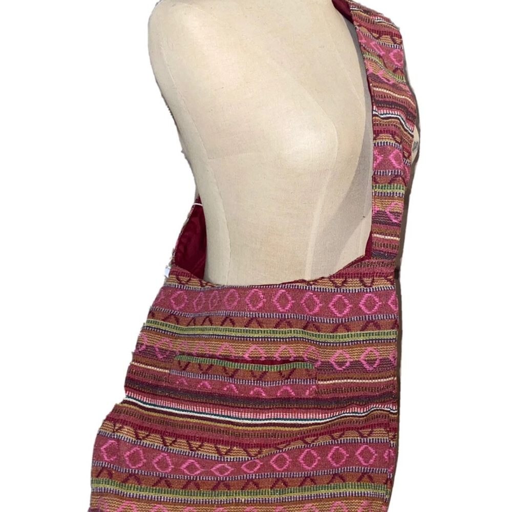 Trades of Hope Messenger Bag ~ Handmade in India ~ Boho Bag ~ NWT